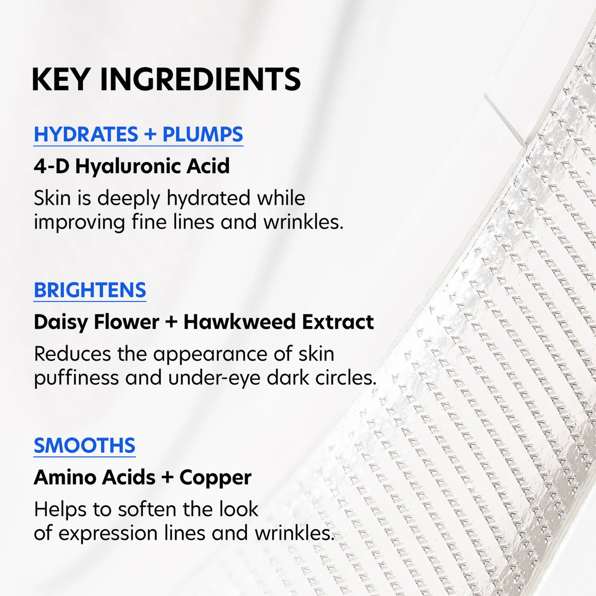 Hyaluronic Acid Microneedle Eye Patches - Image 5