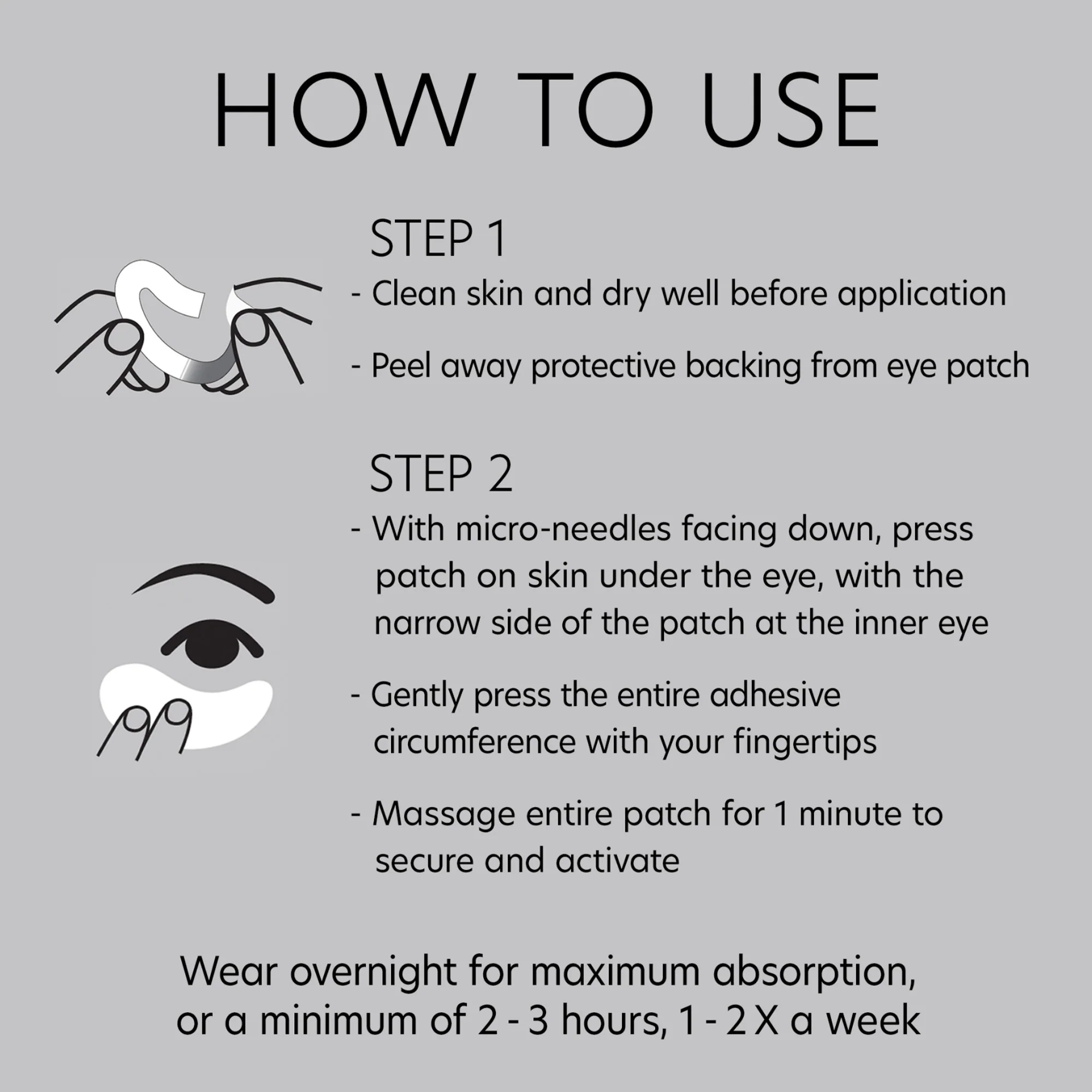Hyaluronic Acid Microneedle Eye Patches - Image 7